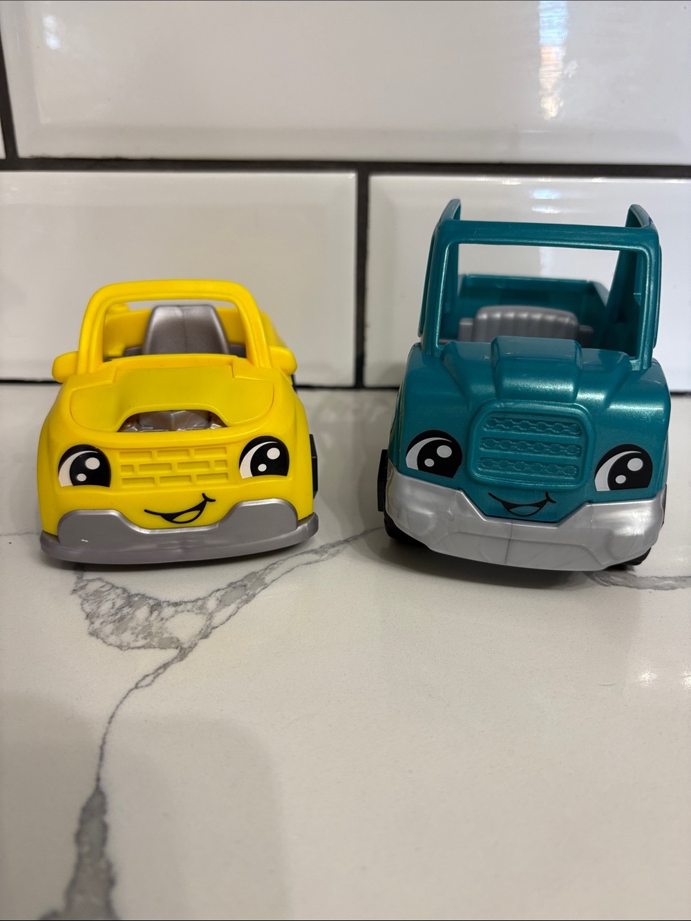Little People Vehicle Lot